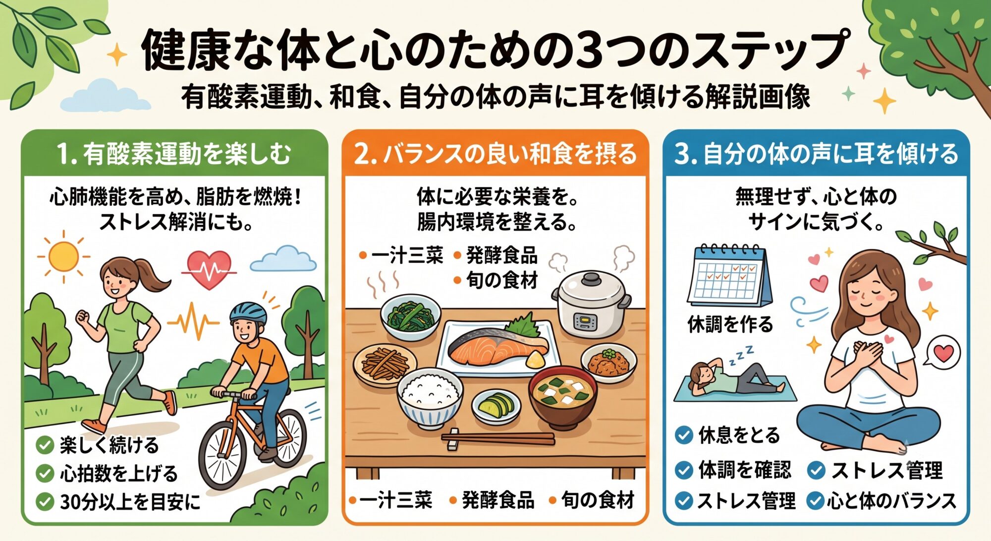 日本人に合わせた健康法
